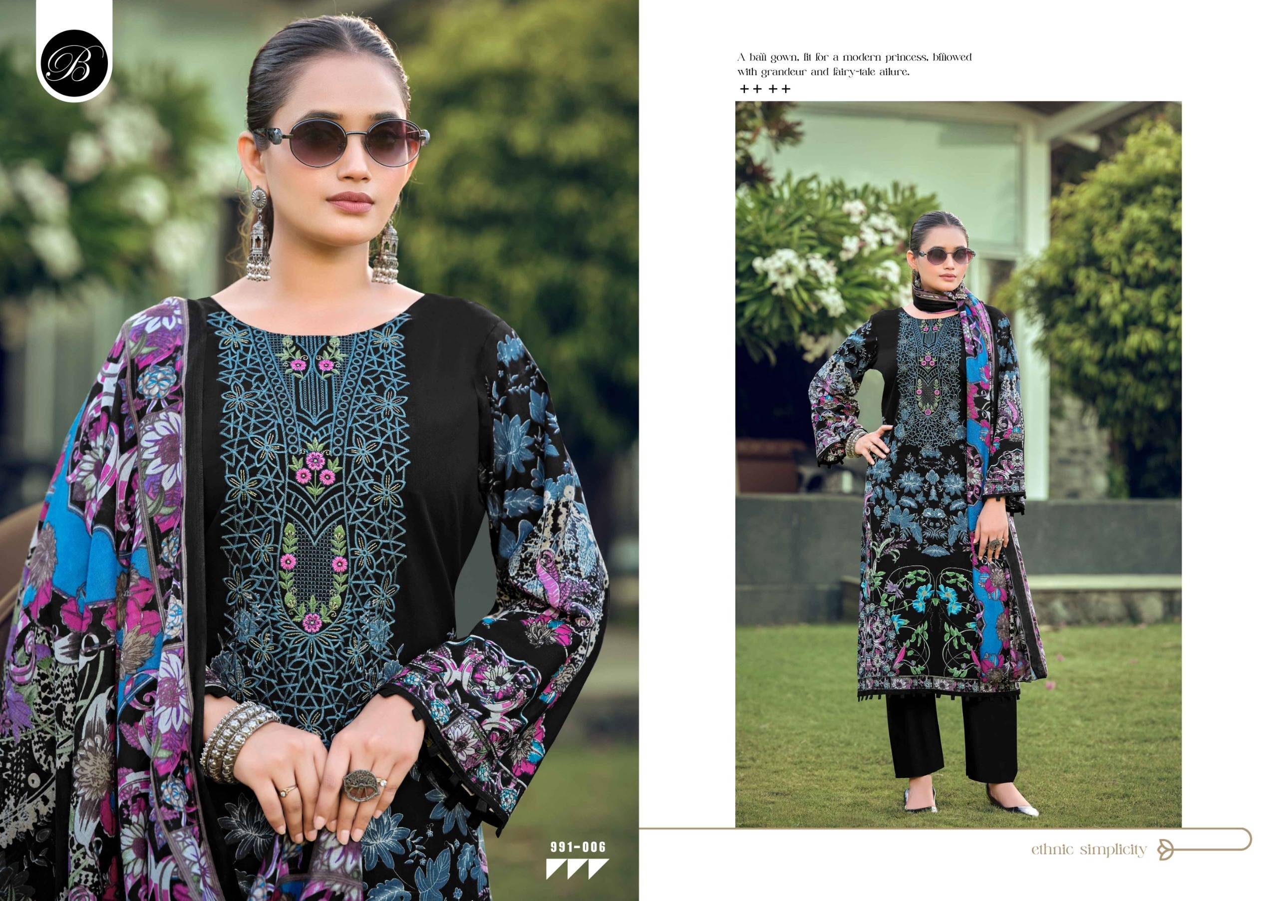 NAIRA VOL 150 BY BELLIZA DESIGNER 01 To 08 Series Indian Traditional casual wear Pakistani Pure Cotton dresses At Wholesale Price